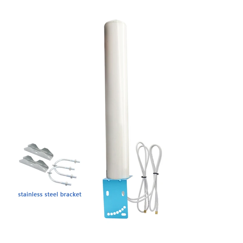 Fiberglass Antenna Kit Wide band GSM 4G 5G aerial 600~4900Mhz 5ghz 18dBi outdoor waterproof Antenna best antenna for rak miner