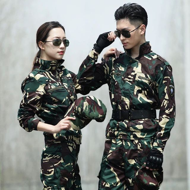 Uniforme Militar para hombre y mujer, traje táctico de camuflaje, Uniforme  táctico del ejército, ropa de caza Militar - AliExpress