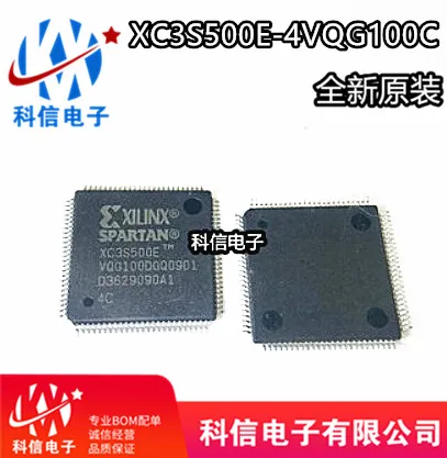Новинка 10 шт. XC3S500E-4VQG100C XC2C256-7VQG100 XC2S50-5TQ144 XC95144XL-10TQG100C XC18V04VQ44AEN XC5202-6PQ100 | Электроника