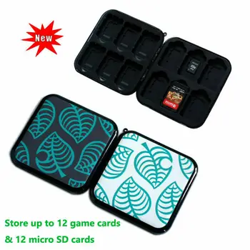 

24 in 1 AnimalsCrossing Shockproof Game Cards Case Nintend Switch Hard Storage Box for Nitendo Switch Games Orgnize Accessories