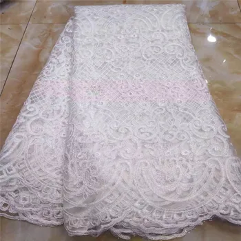 

2018 New Design African Cord Lace Guipure Lace Fabrics High Quality 2018 Latest Fashion African Lace Fabric