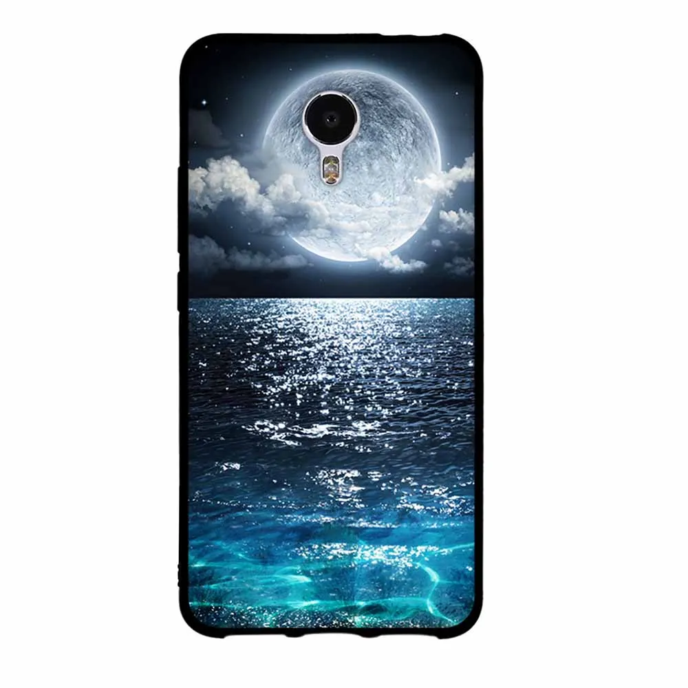cases for meizu 3D Painted Fashion For Meizu M3 Note/MeiBlue Charm Note 3 Note3 Cases Cover Luxury Silicon Case For Meizu M3 Note Cover cases for meizu back Cases For Meizu