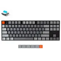 Keychron K1 V4 M 87 Schlüssel Ultra-Dünne Drahtlose Bluetooth USB Mechanische Niedrigen Profil Tastatur, RGB LED Backlit für Mac Windows