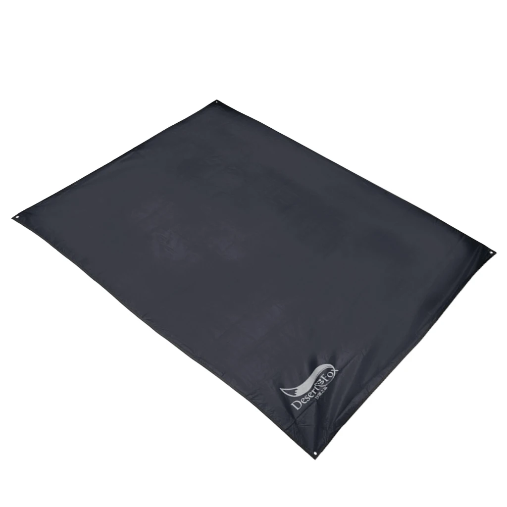 Waterproof Camping Tent Ground Sheet Folding Sunshade Mat Sun Shelter Footprint 82.7inch