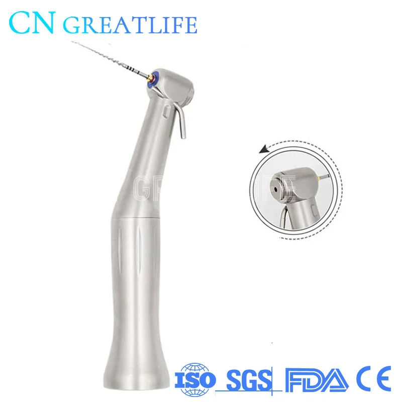 

Dental Tool Dentistry Lab Teeth Cleaning Equipment Dental Low Speed Contra Angle 20:1 Contra Angle Low Handpiece for Implant