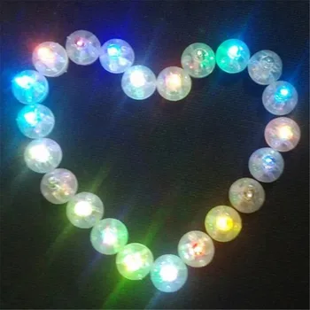 

50Pcs Light Changing Balloon Lights Mini LED Ball Lamp Balloon for Wedding Valentine's Day Party Decoration Lantern Decor