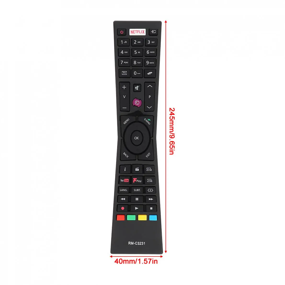 ИК 433 МГц RC49141 ТВ пульт дистанционного управления подходит для Hitachi tv 32HB1W66l/40HB1W66l/32HB4T41 32HB4T61-Z/2HB4T61H/32HB4T62/32HB6T