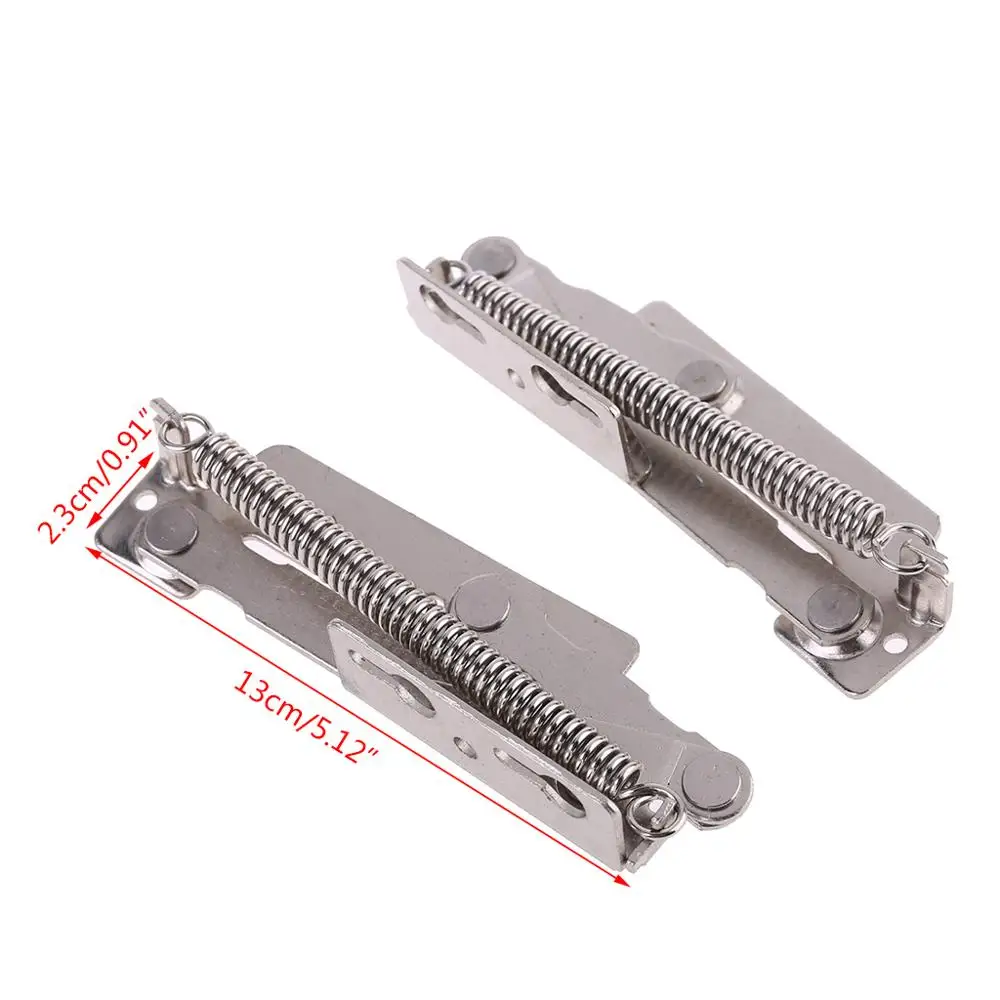 2pcs/set 80 Degree Sprung Hinges Cabinet Door Lift Up Stay Flap Top Support Tool for Cupboard Kitchen