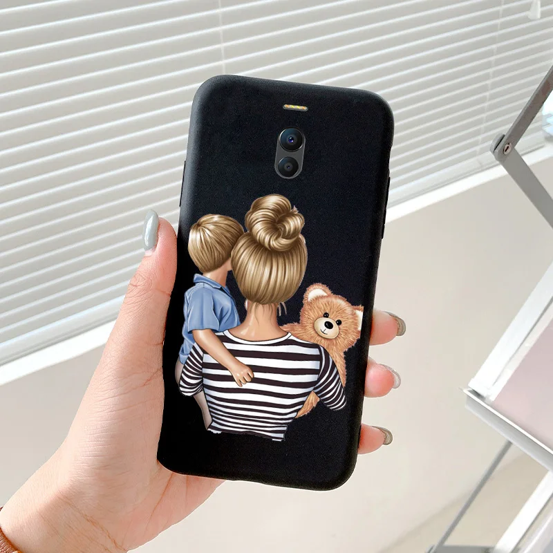 cases for meizu back For Meizu Note 3 5 6 Case Fashion Mother And Daughter Protective Shell Painted Soft Silicone Shockproof Phone Back Cover cases for meizu belt Cases For Meizu