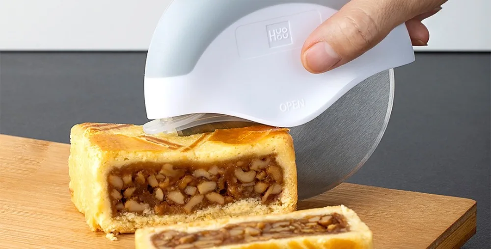 2020 New HUOHOU Pizza Cutter Stainless Steel Cake Knife Pizza Wheels Scissors Kitchen Baking Tools For Pizza Pies Waffles (30)