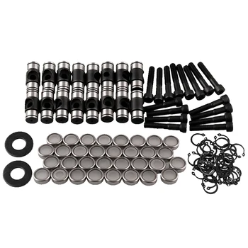 

Rocker Arm Trunnion Kit Retaining Ring Replacement Aluminum Racing Car Bolts Bearing Washer Engine Part Retrofit For LS Series