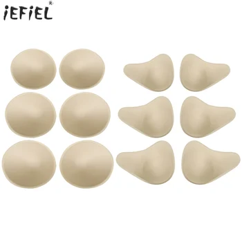 

Push Up Bra Pads Sexy Swimsuit Intimates Round Triangle Shape Sponge Padded Bra Pads for Women Lingerie Insert Bra Pads