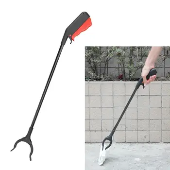 

Rubbish Clip Easy Grip Trash Garbage Pick Up Grabber Claw Gripper Outdoor Extended Arm Trash Organizer Garbage Picking Tool