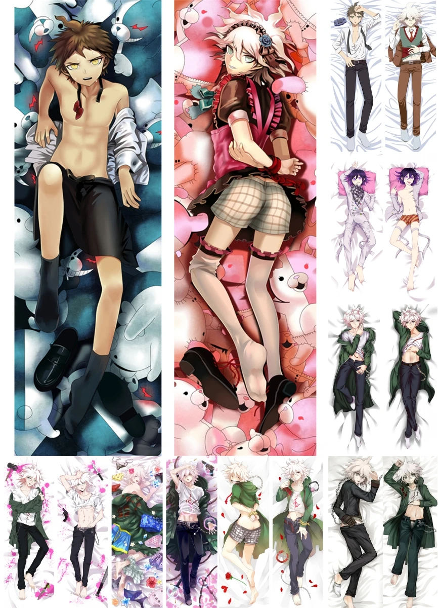 

Danganronpa Nanami ChiaKi Enoshima Junko Asahina Aoi Kirigiri Kyouko Cosplay Dakimakura Pillow Case Hugging Body Prop