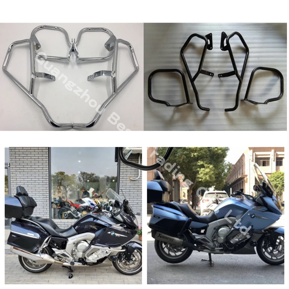 Engine Highway Crash Bar & Rear Side Box bumper whole set Guard For BMW K1600 GT GTL 2011-2018 K1600GT K1600GTL | Автомобили и