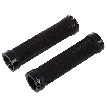 

ABZB-Pair Mountain Bike MTB BMX Bicycle Cycling Double Lock Handlebar Grips
