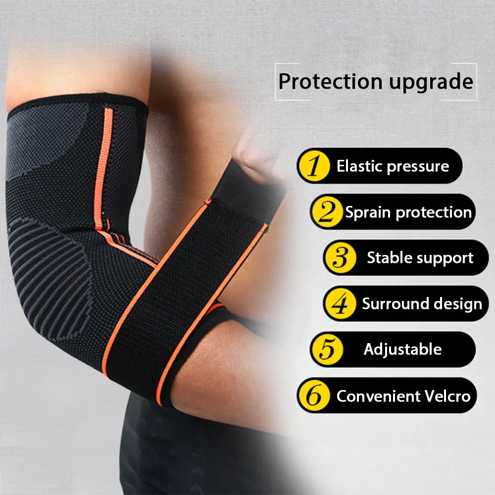 Наколенники для фитнеса и тенниса эластичные компрессионные регулируемые