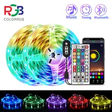 

ColorRGB, LED Light Strip, Music Synchronized Color Changing RGB5050 ,Phone App Remote Control , LED Light Rope 6M 12M 15M
