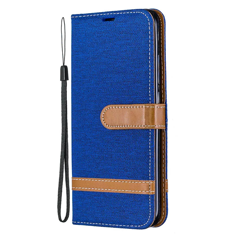 Dark Blue-BF Чехол-портмоне с функцией подставки чехол для huawei P30 Pro Чехол ретро-книга слот для карт чехол для Honor 9 Lite P smart P20 Lite Enjoy 7S Coque - Цвет: Dark Blue-BF