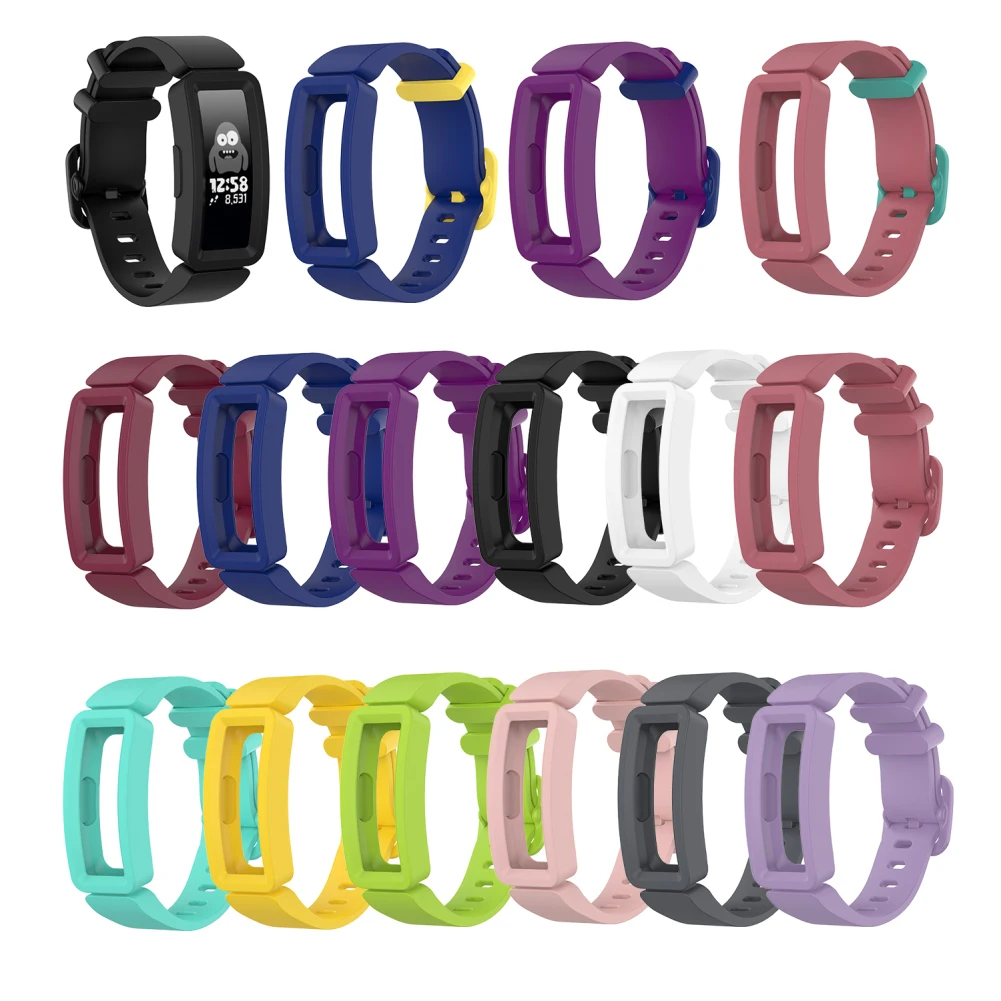 Силиконовый ремешок на запястье, Браслет для Fitbit Inspire/Inspire HR Fitbit Ace 2 ACE2 Смарт-часы сменный ремешок для часов