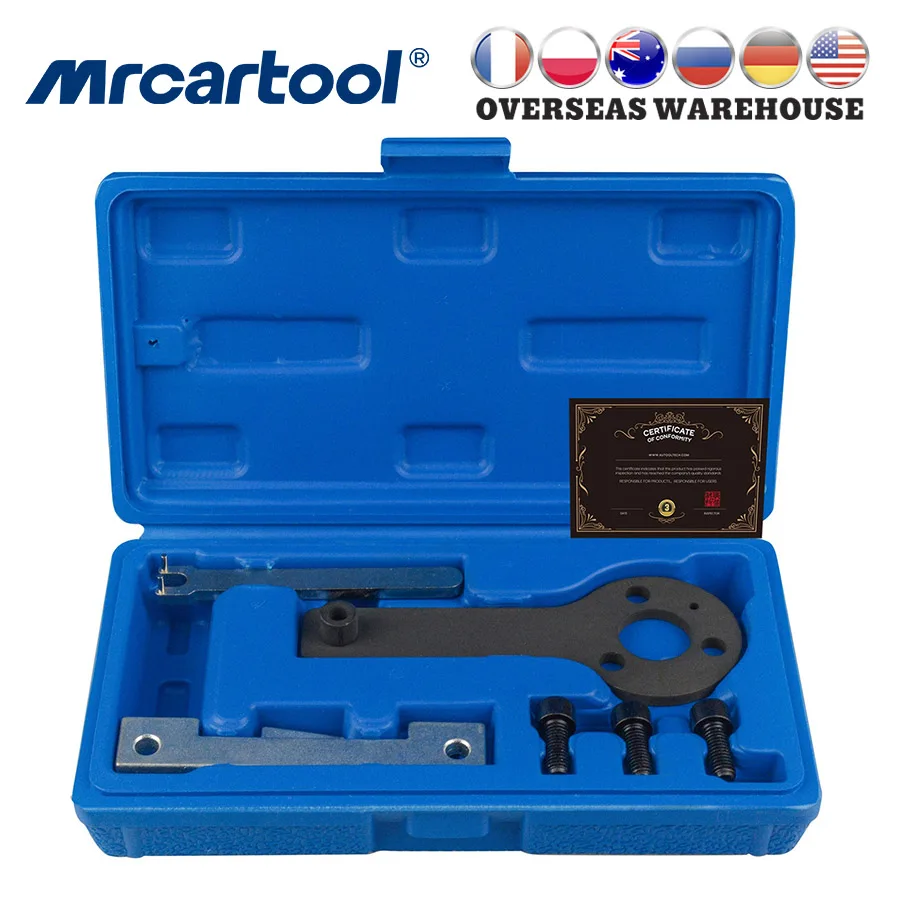 MR CARTOOL Авто бензиновый двигатель Распредвал Блокировка ГРМ набор инструментов