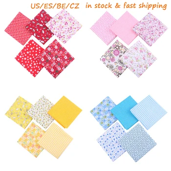 

Fast Delivery 50x50cm Mixed Printed Cotton Sewing Quilting Fabrics Basic Quality For Patchwork Needlework DIY Handmade Cloth
