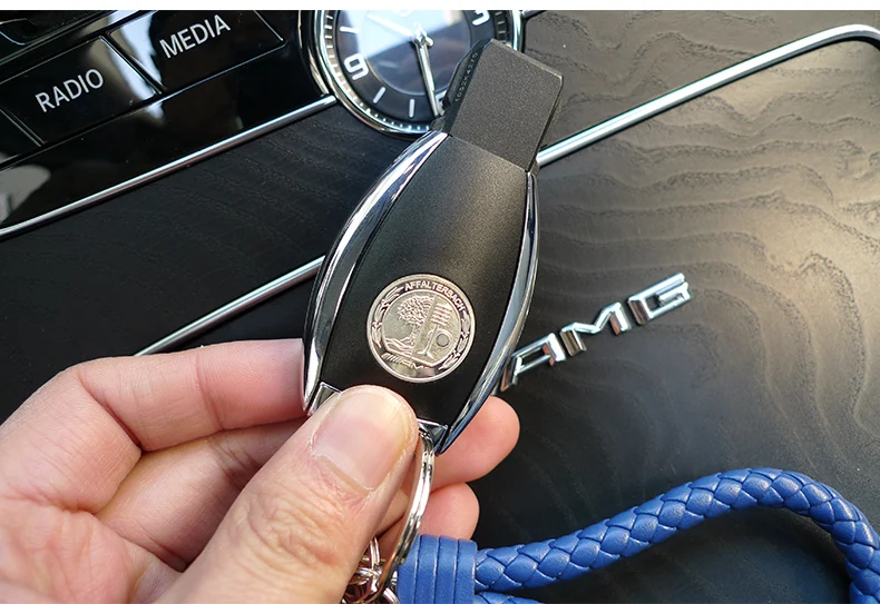 1 шт. Автомобильный ключ крышка для Maybach Эмблема Ключ Защитная крышка для Mercedes Benz AMG GLC GLE CLA GLA W205 W211 W213 автомобильные аксессуары