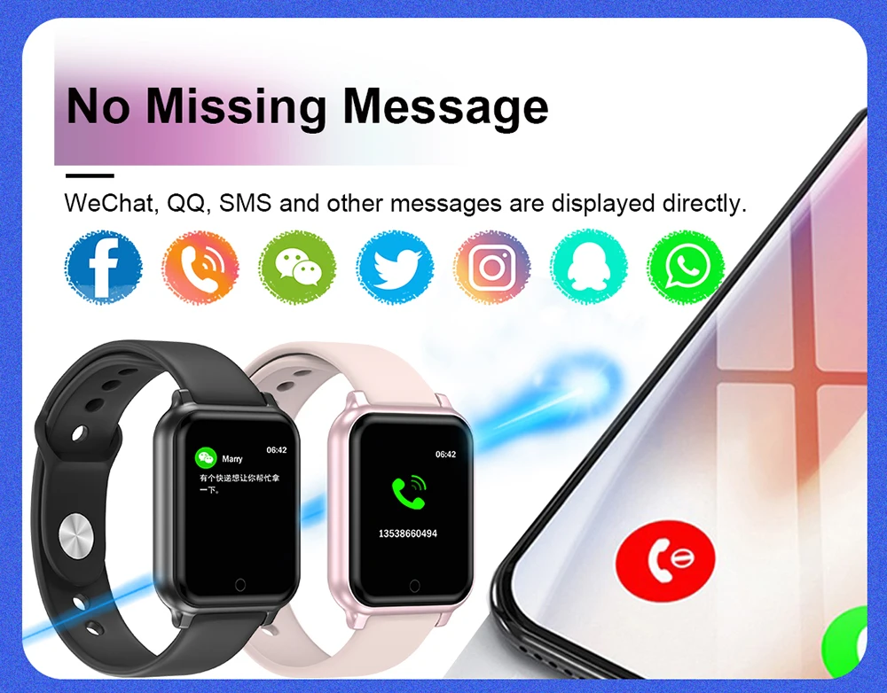 T70 Смарт-часы Для мужчин для наручных часов Apple Watch, Для женщин сердечного ритма крови Давление спортивные часы Фитнес браслет умные часы Смарт-браслет