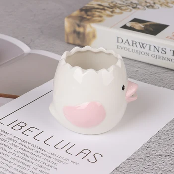 

1Pcs Creative Chick Ceramic Egg Divider White Egg Yolk Egg Liquid Separator Baking Utensils Egg Holder Kitchen Filter Tool