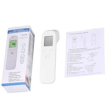 

Body Temperature Gun Convenient And Non-contact Infrared Forehead Thermometer Practical Ear Temperature