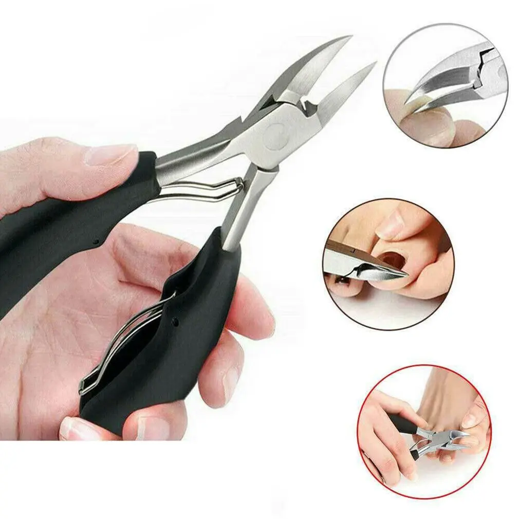 Heavy Duty Thick Toe Nail Clipper Plier Chiropody Podiatry Steel Professional Toe Nail Clipper Tool For Thick Nail