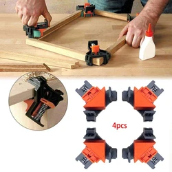 90 Degree Woodworking Tool Clamp Home Photo Frame Wardrobe Cabinet Spring Right Angle Clip Adjustable Woodworking Spring Clips