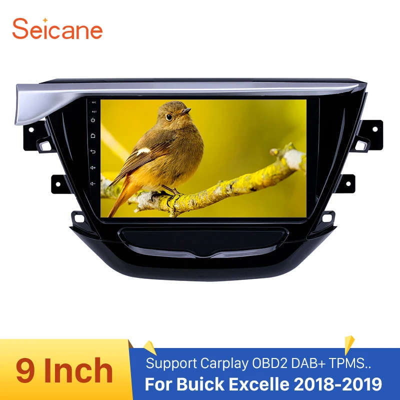 Seicane Автомагнитола 9 &quotgps Android 1 для Buick Excelle 2018-2019HD сенсорный экран поддержка Carplay