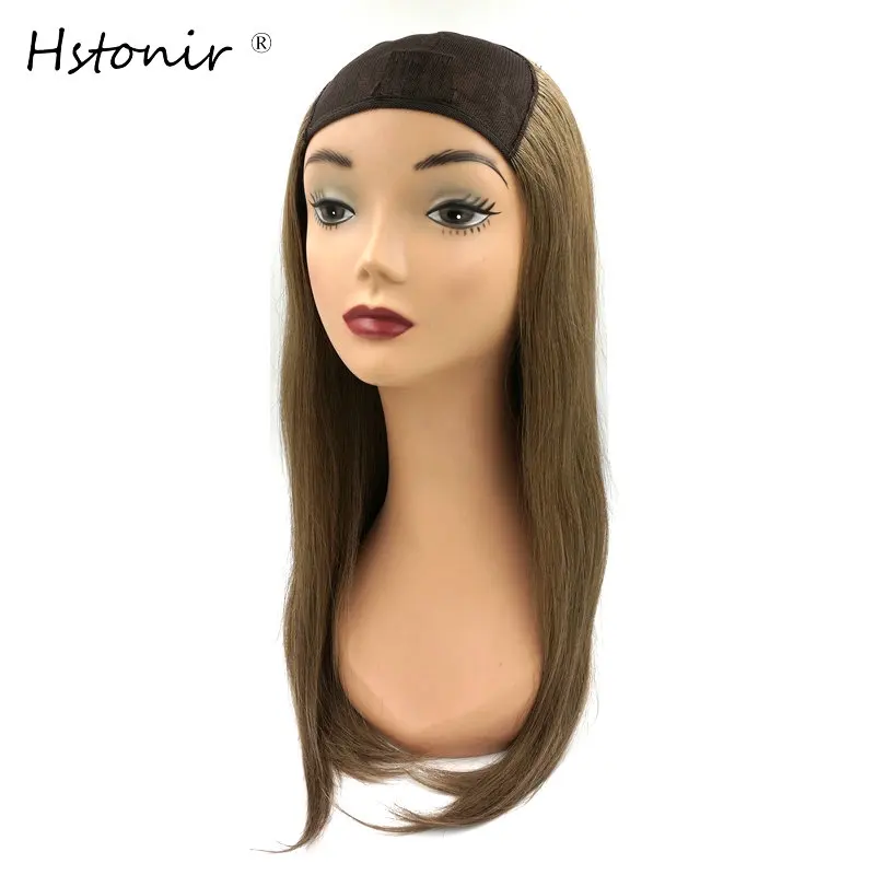 Hstonir Hat Fall Wig Jewish Kosher Wig Remy Human Hair Custom Sheitel