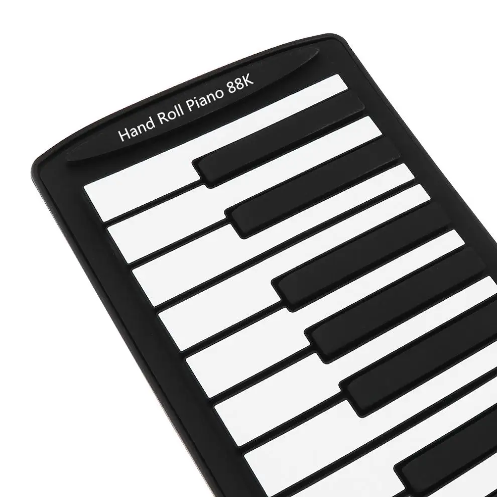88 клавиш USB MIDI рулон пианино электронная портативная силиконовая Гибкая клавиатура орган встроенный динамик электронный орган горячая распродажа