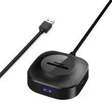 Высокая совместимость Usb3.0 концентратор расширитель высокоскоростной USB сплиттер портативный расширение данных концентратор совместимый для MacBook