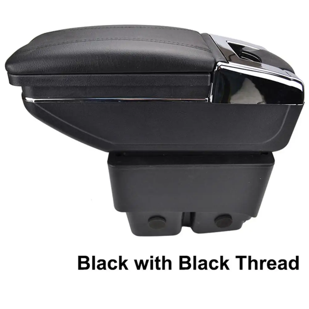 

Arm Rest For Ford Fiesta 2009-2017 Center Centre Console Storage Box Armrest Rotatable