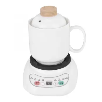

220V 600ml Household Mini Automatic Electric Slow Cooker Heating Boiler Cup Pot AU Plug