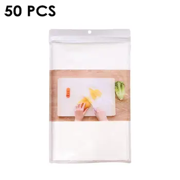

50 Sheets Disposable Chopping Paper Household Outdoor Portable Kitchen Cooking Paper Baby Food Supplement Cutting Board Papers