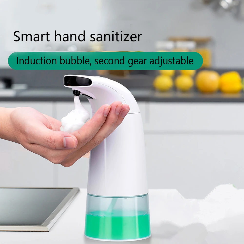 250 мл автоматический диспенсер для мыла умный ИК-датчик бесконтактный пенопласт дозатор для мыла насос для мытья рук аксессуары для ванной комнаты