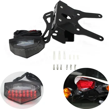 

For Honda CRF250L 2013-2019 LED Tail Light License Plate Holder flasher Dirt Bike