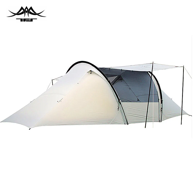 The Free Spirits Yoto plus tent Ultralight Outdoor Hiking Camping 4 person One Bedroom& One Living Room Camping tent