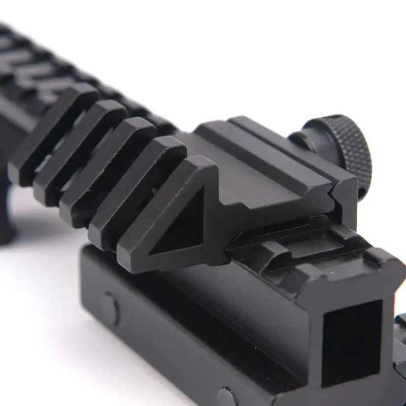 45 Degree Offset Weaver Mount Rail Airsoft Rifle 4 Slot Rail 20mm Quick Release