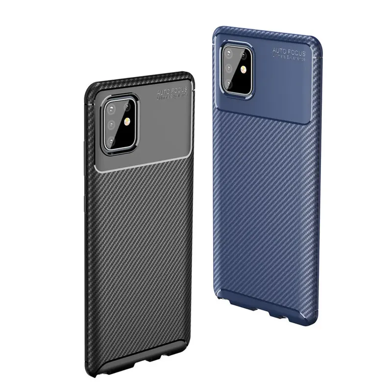 

Mobile Phone Case For Samsung Galaxy Note 10 Lite Shockproof Back Cover For Samsung Note 10Lite A81 M60S Silicon Phone Cover