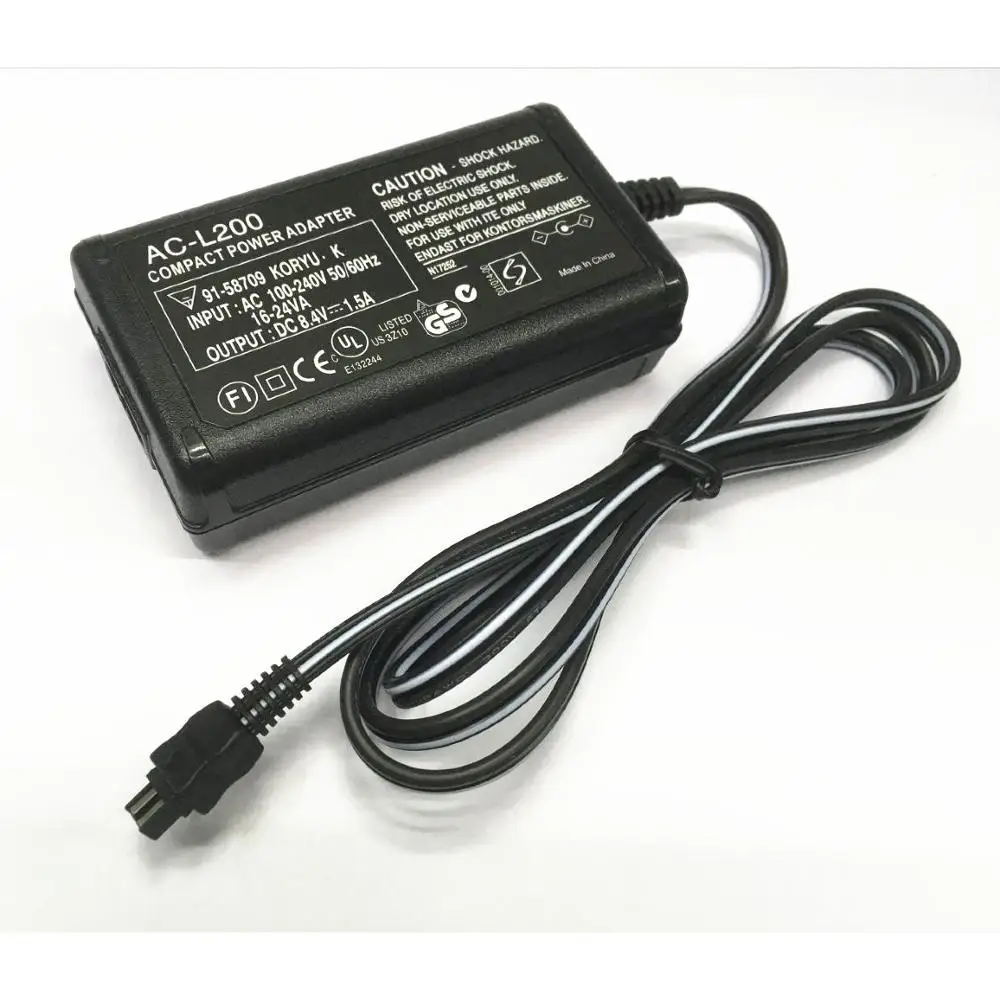 Set Batteria E Caricabatteria Auto Per Videocamera Sony - NP-FH70 + Caricatore Rapido Con Adattatore 12V
