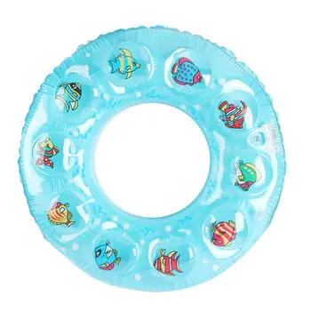 

Inflatable Swimming Rings Printing Swim Circle Floating Swimming Laps Summer Pool Toy for Kids Adult Random Color