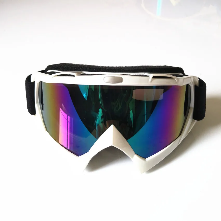 Очки для мотокросса, для внедорожных мотоциклов, защитное снаряжение, очки для грязного велосипеда, солнцезащитные очки для горного велоспорта - Цвет: Model 6 Rainbow lens