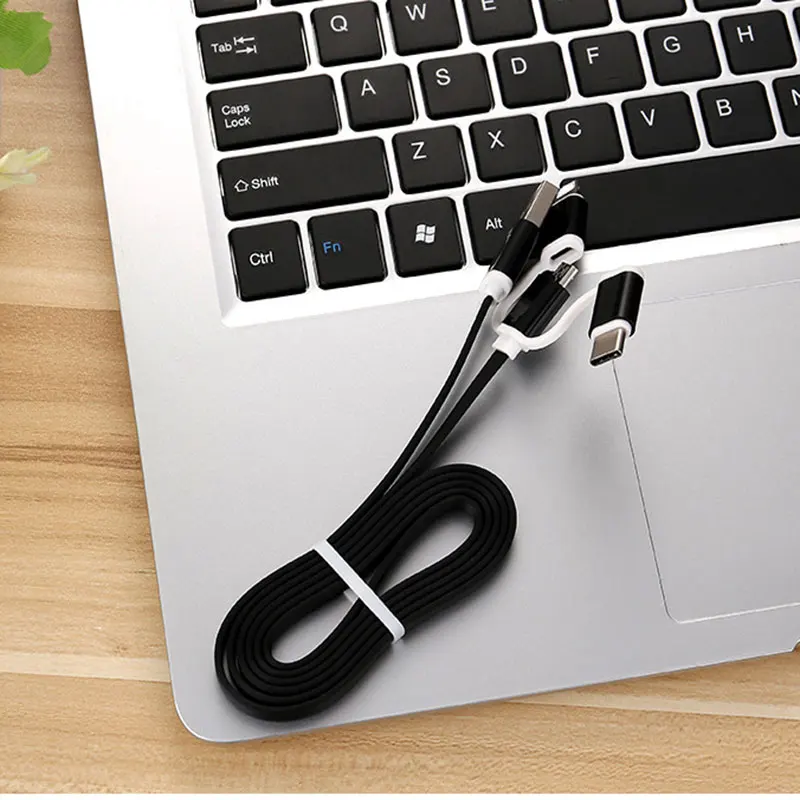 Usb-кабель три в одном Быстрая зарядка 1 метр линия передачи данных подходит для Xiaomi Mi9 Mi8 huawei Ipx Xs OPPO VIVO зарядное оборудование