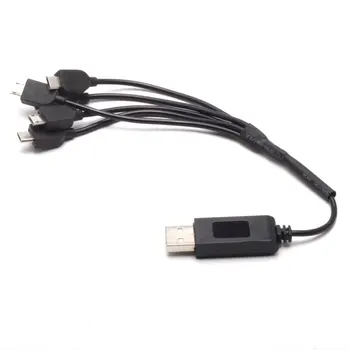 

2019 Multi-charging USB Cable For XS809/SG700 5 In 1 Charger RC Quadcopter Battery Charger Drone Spare Parts hz