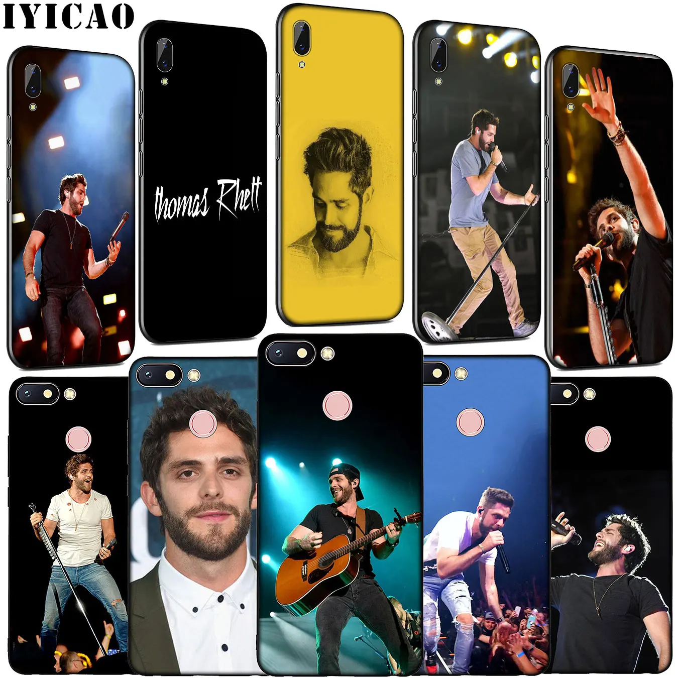 Мягкий силиконовый чехол для телефона Thomas Rhett Xiaomi Redmi Note 8 8T 8A 7 7A 6 6A 5 5A K30 K20 Pro GO S2 |